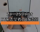新卒就活のIT企業志望者向けにES添削します 大手IT企業で働くSEがあなたのES作成をサポートします。 イメージ1