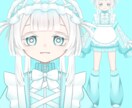 2件限定特価！VTuber一括制作いたします かわいいデザインと綺麗な動き！表情差分４種つき！ イメージ4