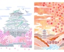 印象に残る切り絵イラストお描きします 絵本，御朱印帳，ポスターにひと味違う切り絵でパッと目立つ イメージ2