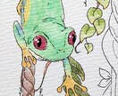 生き物×植物☆イニシャルやお名前を絵文字にします 1文字￥4,000～☆記念日･プレゼント･鑑賞用に イメージ5