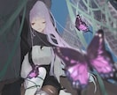 儚い女の子や治安悪めのかっこいい女の子を描きます 背景や小物、かわいいちびきゃらも描きます！ イメージ1