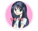 イラストアイコン作ります キャラクターイラストのアイコンが欲しい方へ イメージ1