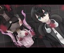 限定特価！商用利用可イラストお描きします 1枚絵や全身絵など幅広く対応可！今だけ7000円→4000円 イメージ1