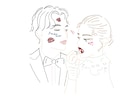 ゆるポップ線画であなただけの1枚描きます SNSや名刺に、優しくて繊細な世界観をプラス イメージ4