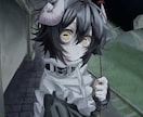 厚塗りでダークな雰囲気のイラスト制作します オリジナルの一枚絵、動画用サムネイルなど イメージ3