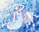 1枚絵イラストをお描きします 使い方は自由！アイコン・ヘッダー・サムネイルなどに＊ イメージ3