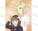 推しとイチャイチャ出来る夢絵アイコン描きます 画面から出てこない推しを隣に！！！ イメージ4
