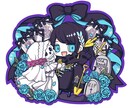 SD デフォルメイラスト制作します ◇SNS用アイコン、立ち絵、グッズ用イラストで制作いたします イメージ1