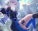 幻想的で魅力的な一枚絵や背景イラストを制作致します MVやサムネイル、配信用背景や装画など対応可能です！ イメージ6