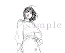 えんぴつ線のシンプルイラストお描きます 人物以外も！アイコンなどに最適、かわいらしくも大人っぽくも イメージ7
