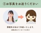ふんわり似せた似顔絵アイコン作ります InstagramなどのSNS・ブログなどで使えます♪ イメージ2