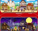 大きいサイズのドット絵をうちます もとゲーム会社ドッターがレトロなドット絵を作成します。 イメージ8