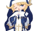 お手軽な値段で可愛い女の子のミニキャラ描きます かわいいアイコンが欲しい、そんなあなたに！ イメージ2