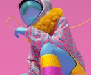 3Dでイラストレーション作ります オリジナリティのあるイラストレーション制作 イメージ5