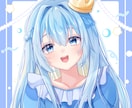 可愛いアイコンや動画、グッズ用のイラストかきます キャラデザ、パーツ分け等ご要望に幅広く対応致します！ イメージ1