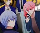 アニメ塗り一枚絵制作します TRPG・MV・配信対応イラストをアニメ塗りで イメージ6