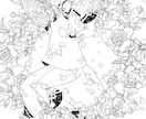 小説の挿絵お描きします 華やかなイラストをお届けします! イメージ8