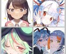 SNSアイコン制作します 水彩×アニメテイストの可愛いアイコンが欲しい方へ イメージ1
