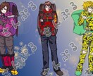 あなただけのTRPG/マダミス用立ち絵描きます あなたのイメージぴったりのPCを連れて行きませんか？ イメージ5
