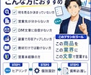 あなた専用の営業代行副業を設計します 商品・営業先・DM・料金まであなた専用に作ります イメージ3