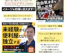 インパクトのあるオリジナルバナー作成します 目を引くデザインで反応率アップ｜最短24時間納品 イメージ2