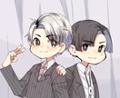 アイコンや1枚絵作成！夢絵二次創作一次創作描きます アイコン用のイラストやご希望に沿った1枚絵を描きます イメージ5