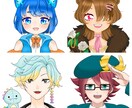 live2D用パーツ分けイラスト描きます VTuberさん、配信者さんにピッタリのお体仕立てます！ イメージ1