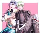 オリジナルイラスト制作します 男子・BLイラストが欲しい方へ イメージ1