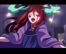 アニメ塗りイラスト描きます 「世界観」が詰まった絵でサムネイルを華やかにします イメージ2