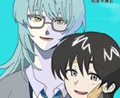 ポップなアニメ絵柄で描きます ポップでカッコいい一枚絵をどうですか？ イメージ2