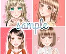 SNSアイコン描きます キラキラ可愛いSNSアイコン描きます！ イメージ2