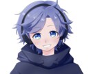 商用利用可!背景透過アイコン描きます キャラデザ無料でできるお得さ! イメージ3
