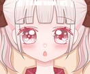 可愛い絵柄でアイコンを描きます ポップでキラキラなアイコンを描きます！ イメージ1