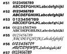 お名前DTFアイロンプリントシート製作します 文字高H5mmで、ご指定の文字・フォント・カラーで製作 イメージ6