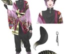 Vtuberの立ち絵承ります モニター価格！相談のみOK☆お気軽にご連絡ください イメージ6
