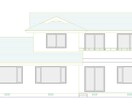 平面図、南立面図を作成いたします CADソフトはjwcadです。 イメージ4