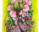 エフィカシーを上げる魂リーディングアート描きます 洗剤意識を書き換え貴方本来の魂をリーディングしながら描きます イメージ5