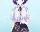 立ち絵・アイコン・一枚絵などお描きします その他の用途でもお気軽にご相談ください イメージ5