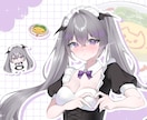 商用料金込み￤立ち絵、一枚絵などかわいく描きます アイコン、キービジュアル、ファンクラブ用、グッズ等 イメージ2
