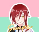 オリジナルのSNSアイコン作成いたします 男女ともに対応できます。女の子と水彩風の淡い塗りが得意です！ イメージ6