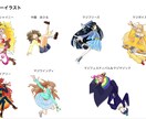 キャラクターイラスト制作します あなたのキャラ、描きます！オリジナルキャラクター大歓迎 イメージ2