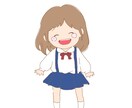 ふんわりゆるっとタッチのオリジナルイラストできます 学生さんやお子様のイラストを描いてほしいかたにぴったりです！ イメージ3