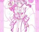 ふわふわ可愛い絵柄が好きな人向けに描きます 女性が得意です。ご満足して頂けるよう最後まで手を抜きません。 イメージ2