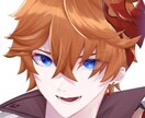 SNS用アイコン描きます 目を引くアイコン、色鮮やかな綺麗なアイコンが欲しい方へ イメージ1