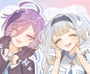 かわいいアイコン、ヘッダー描きます ふわふわで明るい見た人を癒せるような絵を描きます！ イメージ9