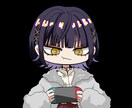 ミニキャライラスト作成いたします 顔、全身でお値段が異なります。ご一読くださいませ。 イメージ1