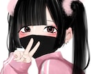大人っぽ可愛いイラストかきます リアル寄りの可愛いイラスト描きます イメージ1