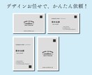 価格を抑えてお得な名刺を制作します デザインはandkouにお任せ！ イメージ2