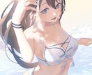 男女両対応！背景マシマシ一枚絵描きます 企業実績あり！ハイクオリティな一枚絵をお描きします イメージ6