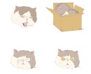ゆるかわタッチで人とペットのイラスト描きます 犬・猫OK／SNS・プレゼントに イメージ4